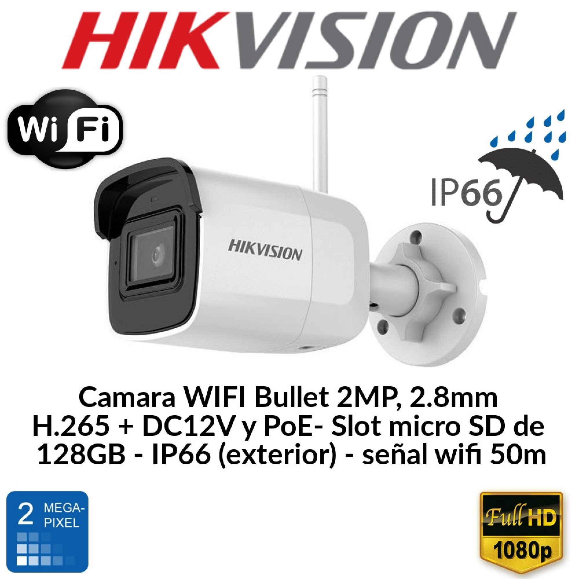 Camaras Hikvision Wireless 2427