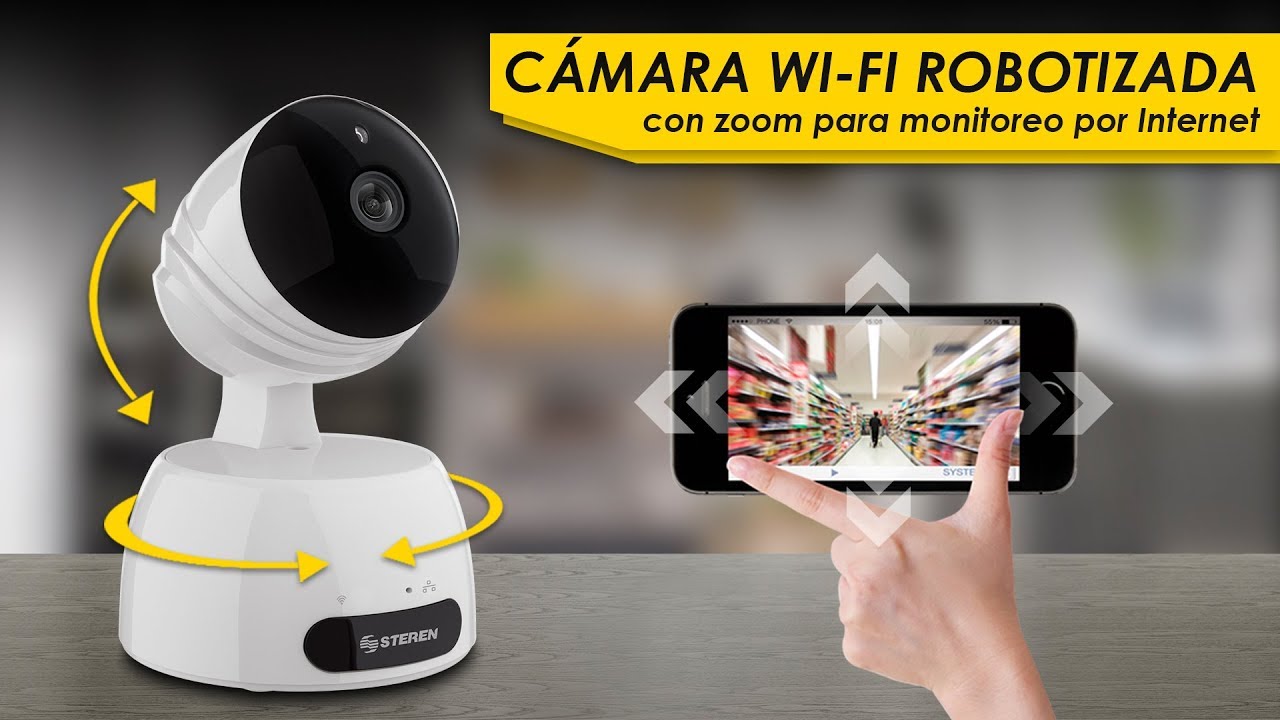 Camaras Wifi Robotizada Cctv 2518