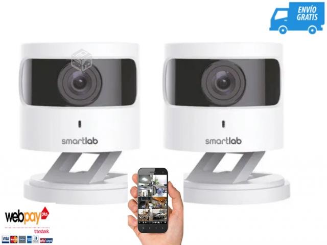 Kits de 2 Camaras de Seguridad Smartlab Smart Home Full Hd 1080p 3560