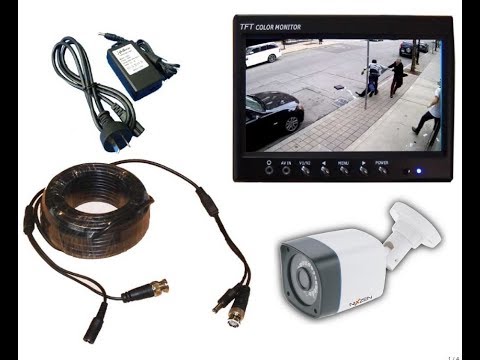 Kits de Camaras de Seguridad con Monitor 3517